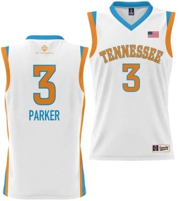 Candace Parker Jersey #3 Tennessee Lady Vols Alumni College Basketball White Uniform 6 Candace Parker Jersey #3 Tennessee Lady Vols Alumni College Basketball White Uniform