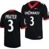 Cincinnati Bearcats Evan Prater Jersey #3 Black 2023 Replica College Football 6 Cincinnati Bearcats Evan Prater Jersey #3 Black 2023 Replica College Football