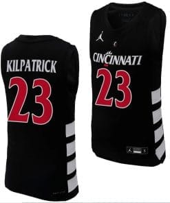 Cincinnati Bearcats Sean Kilpatrick Jersey #23 Black Basketball Unisex Replica
