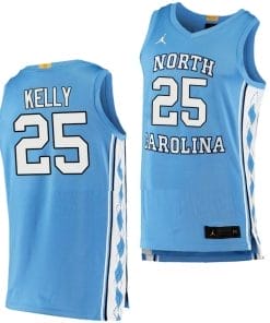 Deja Kelly Jersey #25 North Carolina Tar Heels College Basketball Blue 2022-23