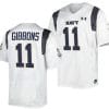 Eavan Gibbons Jersey #11 Navy Midshipmen Premier Replica College Football White 7 Eavan Gibbons Jersey #11 Navy Midshipmen Premier Replica College Football White