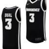 Garwey Dual Jersey #3 Providence Friars Replica College Basketball Black Uniform