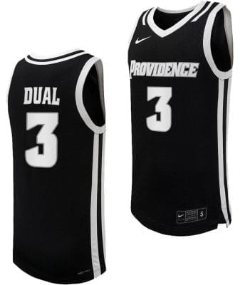 Garwey Dual Jersey #3 Providence Friars Replica College Basketball Black Uniform 8 Garwey Dual Jersey #3 Providence Friars Replica College Basketball Black Uniform