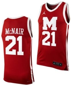 Joemel McNair Jersey #21 Morehouse College Tigers Replica Basketball Maroon