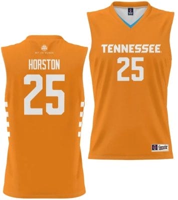 Jordan Horston Jersey #25 Tennessee Lady Vols Alumni College Basketball Orange Uniform