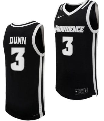 Kris Dunn Jersey #3 Providence Friars Replica College Basketball Black Uniform