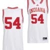 Mackenzie Holmes Jersey #54 Indiana Hoosiers College Basketball White 2022-23