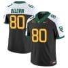 Monaray Baldwin Jersey #80 Baylor Bears Vapor Limited College Football All Stitched Black Alternate