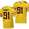 Maryland Terrapins Jack Howes Jersey #91 College Football Gold 2023 Script Uniform 6 Maryland Terrapins Jack Howes Jersey #91 College Football Gold 2023 Script Uniform