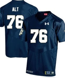 Notre Dame Fighting Irish Joe Alt Jersey #76 College Football Blue