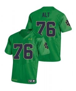 Notre Dame Fighting Irish Joe Alt Jersey #76 College Football Green