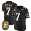 Ohio State Buckeyes CJ Stroud Jersey #7 College Football Stitched Black Limited 6 Ohio State Buckeyes CJ Stroud Jersey #7 College Football Stitched Black Limited