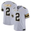 Ohio State Buckeyes Emeka Egbuka Jersey #2 College Football Stitched Gray Gold
