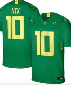 Oregon Ducks Bo Nix Jersey #10 College Football Green