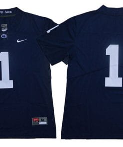 Penn State KJ Hamler Jersey #1 College Football Game Navy No Name