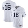 Penn State Khalil Dinkins Jersey #16 College Football Game White With Name