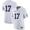 Penn State Mason Stahl Jersey #17 College Football Game White No Name
