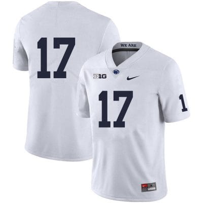 Penn State Mason Stahl Jersey #17 College Football Game White No Name 10 Penn State Mason Stahl Jersey #17 College Football Game White No Name