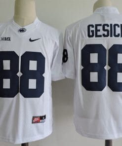 Penn State Mike Gesicki Jersey #88 College Football Game White With Name