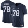 Penn State Mike Munchak Jersey #78 College Football Game Navy Retro With Name 6 Penn State Mike Munchak Jersey #78 College Football Game Navy Retro With Name
