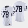 Penn State Mike Munchak Jersey #78 College Football Game White No Name