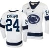 Penn State Nittany Lions Jarod Crespo Jersey #24 White College Hockey Replica 2023-24