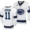 Penn State Nittany Lions Ryan Kirwan Jersey #11 White College Hockey Replica 2023-24