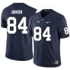 Penn State Theo Johnson Jersey #84 College Football Game Navy With Name