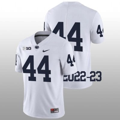 Penn State Tyler Warren Jersey #44 College Football Game White No Name 10 Penn State Tyler Warren Jersey #44 College Football Game White No Name