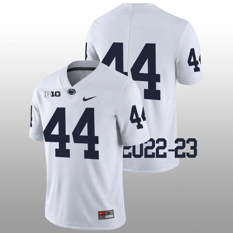 Penn State Tyler Warren Jersey #44 College Football Game White No Name 1 Penn State Tyler Warren Jersey #44 College Football Game White No Name
