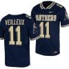Pitt Panthers Christian Veilleux Jersey #11 Navy College Football Replica Uniform 6 Pitt Panthers Christian Veilleux Jersey #11 Navy College Football Replica Uniform