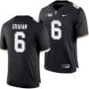 Purdue Boilermakers Jalen Graham Jersey #6 College Football Game Black