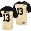 Purdue Boilermakers Jaron Tibbs Jersey #13 College Football Gold Vapor Untouchable 4 Purdue Boilermakers Jaron Tibbs Jersey #13 College Football Gold Vapor Untouchable