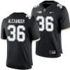 Purdue Boilermakers Jaylan Alexander Jersey #36 College Football Game Black