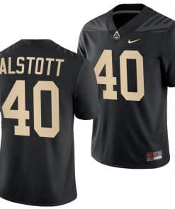 Purdue Boilermakers Mike Alstott Jersey #40 College Football Black