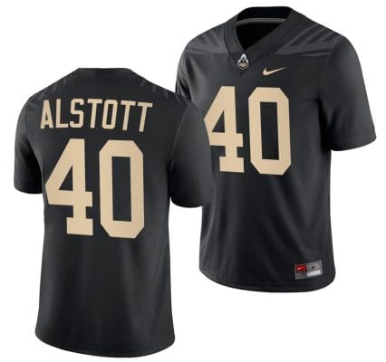 Purdue Boilermakers Mike Alstott Jersey #40 College Football Black 10 Purdue Boilermakers Mike Alstott Jersey #40 College Football Black