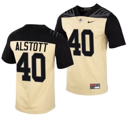 Purdue Boilermakers Mike Alstott Jersey #40 College Football Gold Vapor Untouchable 10 Purdue Boilermakers Mike Alstott Jersey #40 College Football Gold Vapor Untouchable
