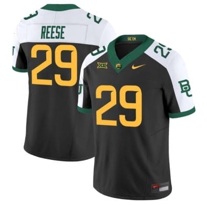 Richard Reese Jersey #29 Baylor Bears Vapor Limited College Football All Stitched Black Alternate