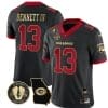 Stetson Bennett Jersey #13 Georgia Bulldogs Football Vince Dooley Patch Georgia Map Gold Trim All Stitched 5 Stetson Bennett Jersey #13 Georgia Bulldogs Football Vince Dooley Patch Georgia Map Gold Trim All Stitched