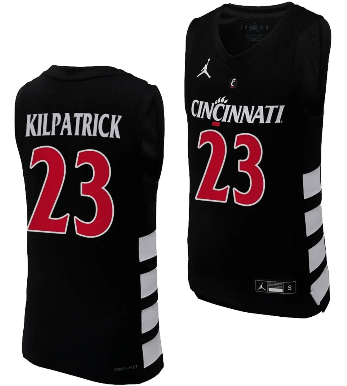Sean Kilpatrick Jersey #23 Cincinnati Bearcats College Basketball Replica 2023-24 Black 1 Sean Kilpatrick Jersey #23 Cincinnati Bearcats College Basketball Replica 2023-24 Black
