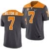 Tennessee Volunteers #7 Joe Milton III Jersey 2023 Artful Dodger Smokey Grey Alternate Football 7 Tennessee Volunteers #7 Joe Milton III Jersey 2023 Artful Dodger Smokey Grey Alternate Football