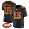 Trevor Lawrence Jersey #16 Clemson Tigers Vapor Limited Acc Patch College Football Stitched Black