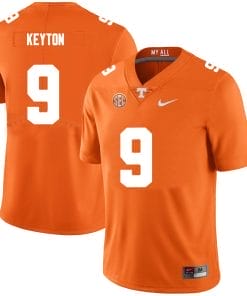 Tennessee Volunteers #9 Ramel Keyton Jersey College Football New Orange