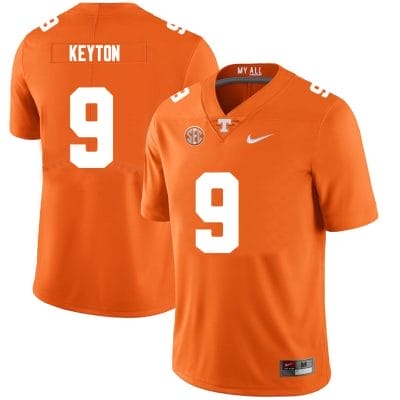 Tennessee Volunteers #9 Ramel Keyton Jersey College Football New Orange 10 Tennessee Volunteers #9 Ramel Keyton Jersey College Football New Orange