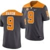Tennessee Volunteers #9 Tyler Baron Jersey 2023 Artful Dodger Smokey Grey Alternate Football 6 Tennessee Volunteers #9 Tyler Baron Jersey 2023 Artful Dodger Smokey Grey Alternate Football