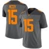 Tennessee Volunteers Bru Mccoy Jersey #15 College Football Gray