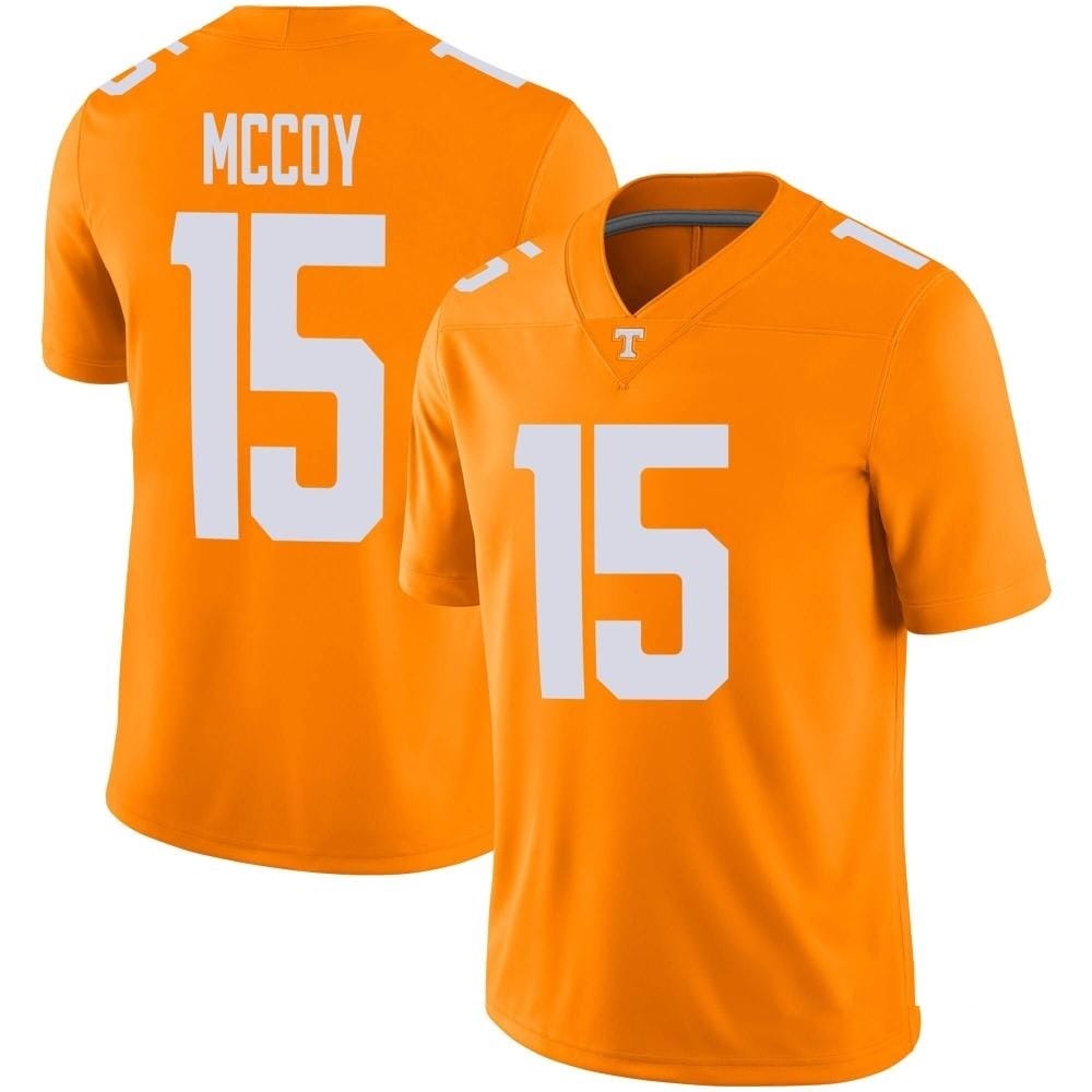 Tennessee Volunteers Bru Mccoy Jersey #15 College Football Orange 1 Tennessee Volunteers Bru Mccoy Jersey #15 College Football Orange