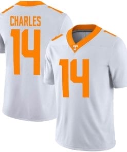 Tennessee Volunteers Christian Charles Jersey #14 College Football White