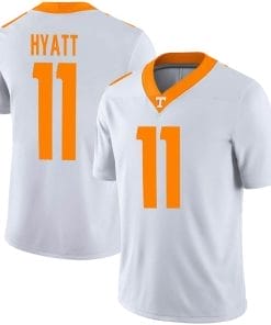 Tennessee Volunteers Jalin Hyatt Jersey #11 College Football White