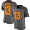 Tennessee Volunteers Kamal Hadden Jersey #13 College Football Gray